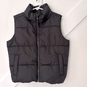 NWOT Puffer Full Zip Girls Vest W/ Pockets